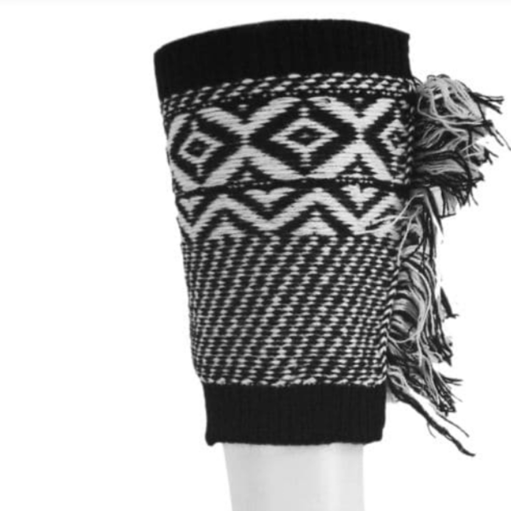 Point Zero Fringe Aztec Boot Toppers - Picture 3 of 3